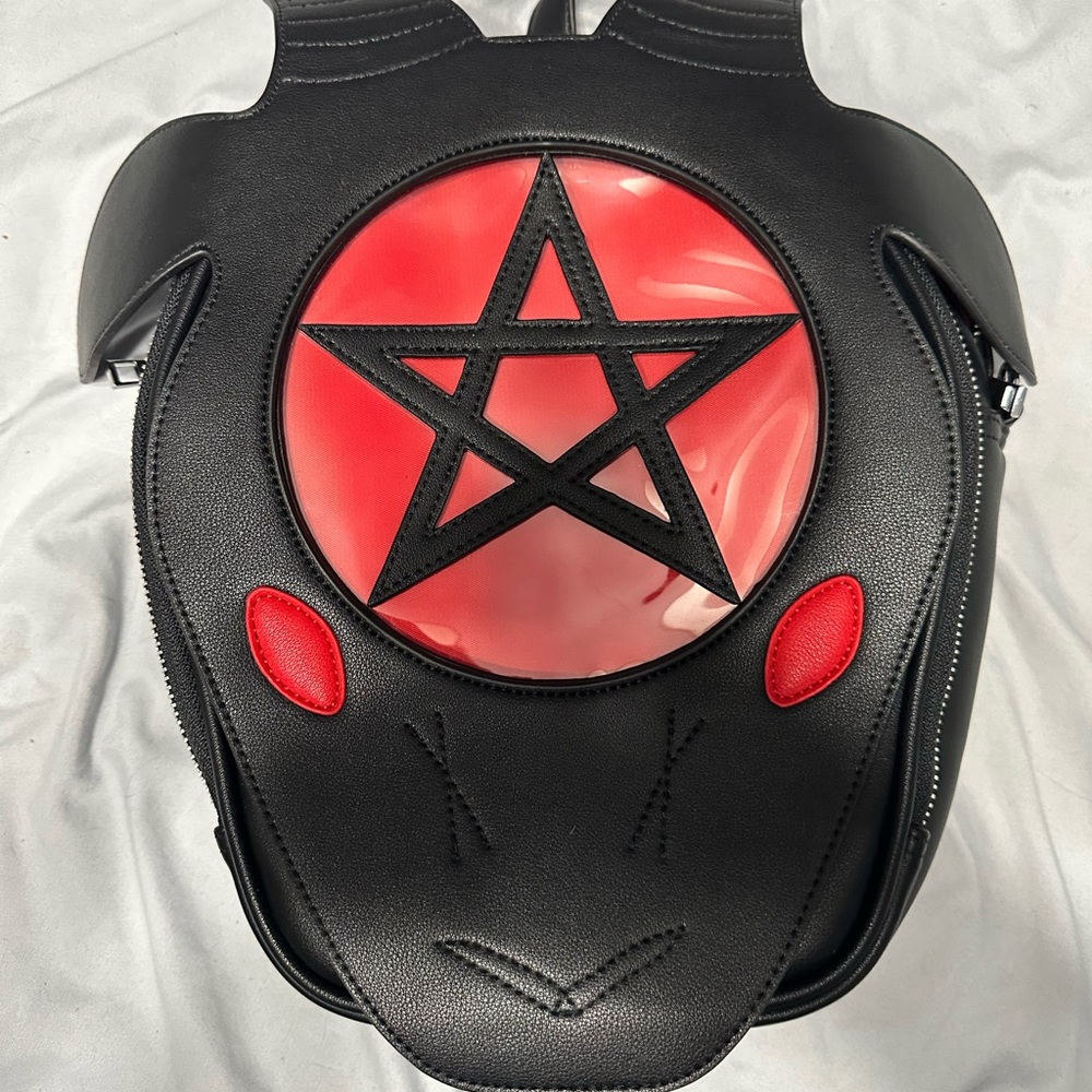 Baphomet/Goat Ita Bag by The Pickety Witch